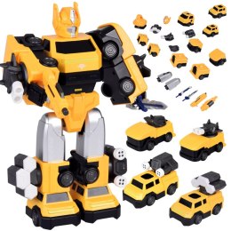 Zabawka Robot Magnetyczny Transformer 2w1- duża figurka - akcesoria