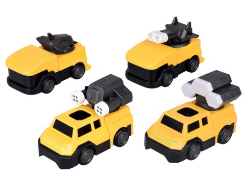 Zabawka Robot Magnetyczny Transformer 2w1- duża figurka - akcesoria