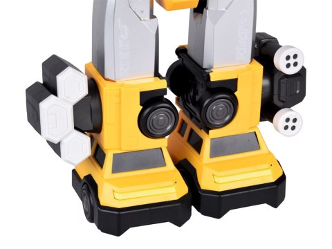 Zabawka Robot Magnetyczny Transformer 2w1- duża figurka - akcesoria