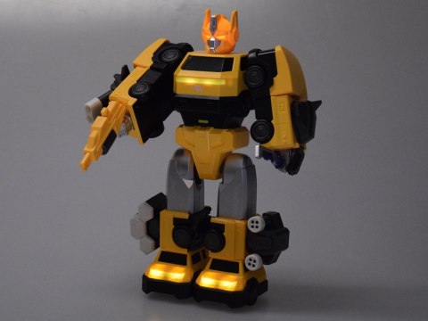 Zabawka Robot Magnetyczny Transformer 2w1- duża figurka - akcesoria