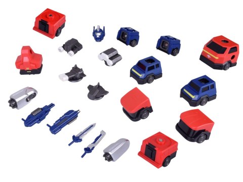 Zabawka Robot Magnetyczny Transformer 2w1- duża figurka - akcesoria