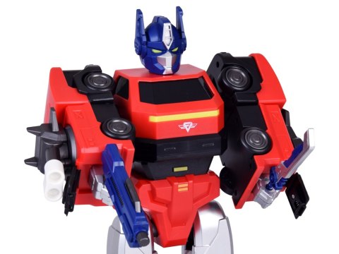 Zabawka Robot Magnetyczny Transformer 2w1- duża figurka - akcesoria