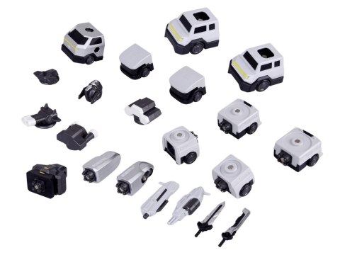 Zabawka Robot Magnetyczny Transformer 2w1- duża figurka - akcesoria