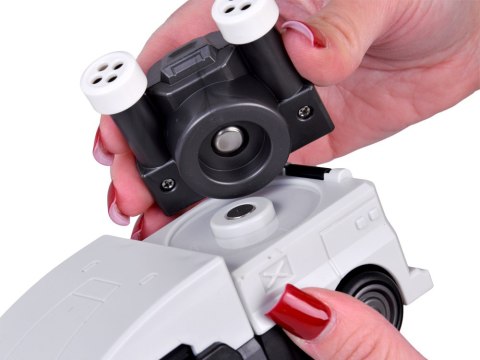 Zabawka Robot Magnetyczny Transformer 2w1- duża figurka - akcesoria