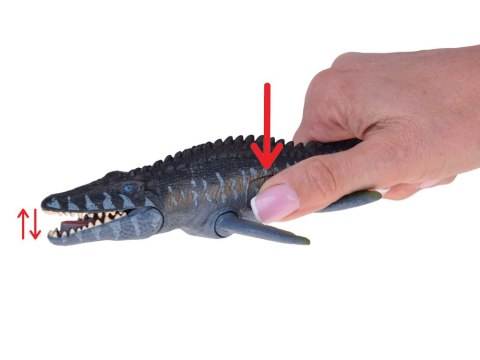 Zestaw figurek duże dinozaury 4 sztuki figurki ruchome elementy