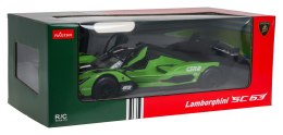 Autko zdalnie sterowany 1:14 Lamborghini SC63 Zielony RASTAR