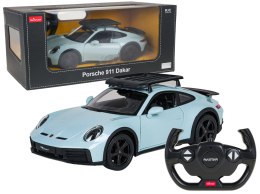 Autko zdalnie sterowany 1:14 Porsche 911 Dakar Miętowy RASTAR