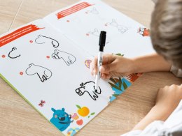 Kapitan Nauka Bazgraki uczą się rysować. Zwierzęta KS1198