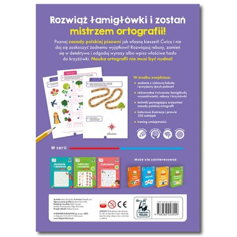 Kapitan Nauka EDUseria. Ortografia. Ćwiczenia KS1203