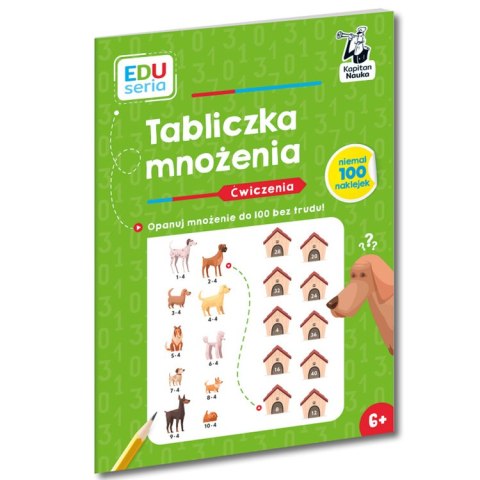 Kapitan Nauka EDUseria. Tabliczka mnożenia. Ćwiczenia KS1204