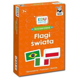 Kapitan Nauka EDUseria gra karciana Nauka Flagi świata KS1201