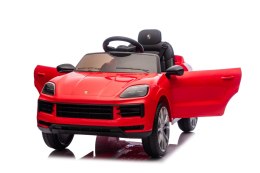 Auto samochód na akumulator  Porsche Cayenne Czerwony