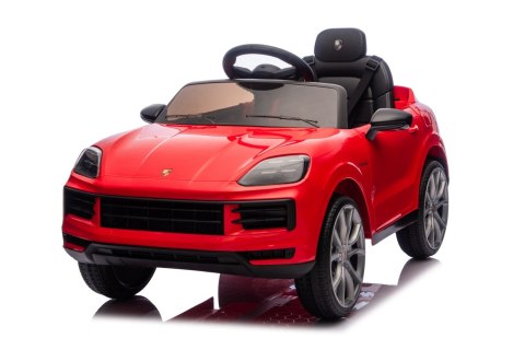 Auto samochód na akumulator  Porsche Cayenne Czerwony
