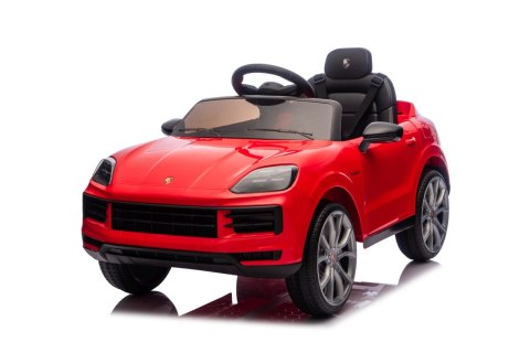 Auto samochód na akumulator  Porsche Cayenne Czerwony