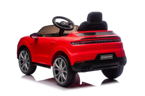 Auto samochód na akumulator  Porsche Cayenne Czerwony