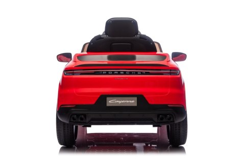 Auto samochód na akumulator  Porsche Cayenne Czerwony