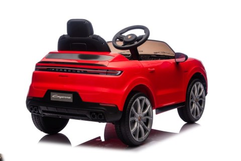 Auto samochód na akumulator  Porsche Cayenne Czerwony