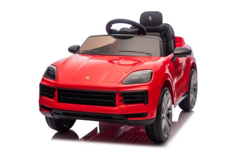 Auto samochód na akumulator  Porsche Cayenne Czerwony
