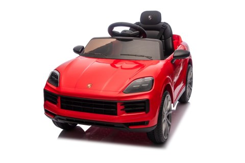 Auto samochód na akumulator  Porsche Cayenne Czerwony