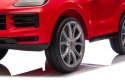 Auto samochód na akumulator  Porsche Cayenne Czerwony