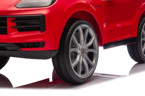 Auto samochód na akumulator  Porsche Cayenne Czerwony