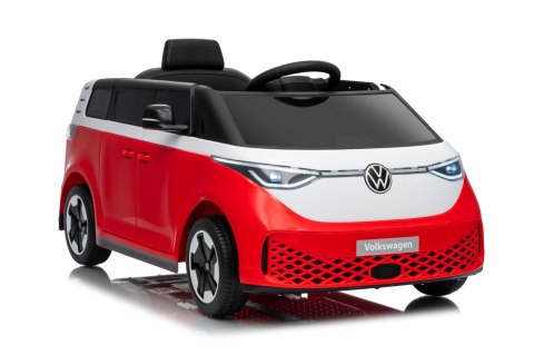 Auto samochód na akumulator  Volkswagen ID BUZZ Czerwony