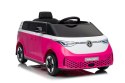 Auto samochód na akumulator  Volkswagen ID BUZZ Różowy