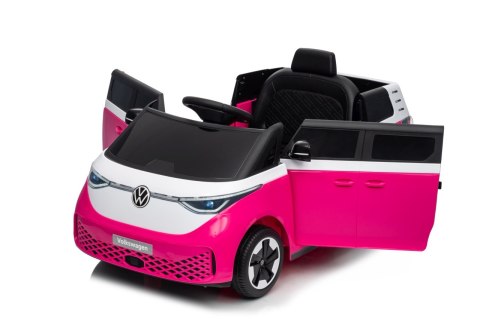 Auto samochód na akumulator  Volkswagen ID BUZZ Różowy