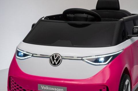 Auto samochód na akumulator  Volkswagen ID BUZZ Różowy