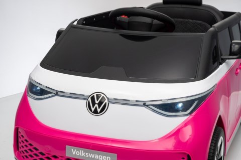 Auto samochód na akumulator  Volkswagen ID BUZZ Różowy
