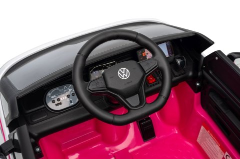 Auto samochód na akumulator  Volkswagen ID BUZZ Różowy