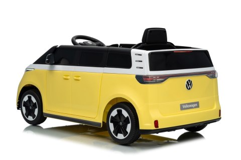 Auto samochód na akumulator  Volkswagen ID BUZZ Żółty
