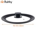 Pokrywka silikonowa 3 w 1 18/20/22cm Ruhhy 25563