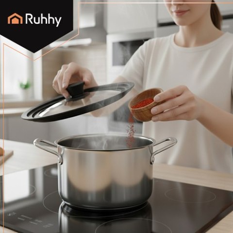 Pokrywka silikonowa 3 w 1 24/26/28cm Ruhhy 25560