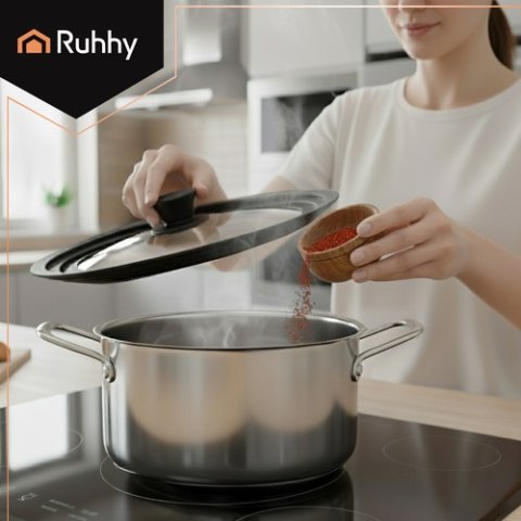 Pokrywka silikonowa 3 w 1 28/30/32cm Ruhhy 25561