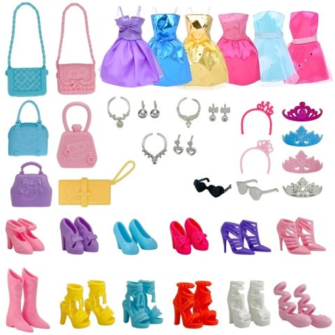 ROYAL Lalka Lili Modelka Stylistka Modowa z Akcesoriamii