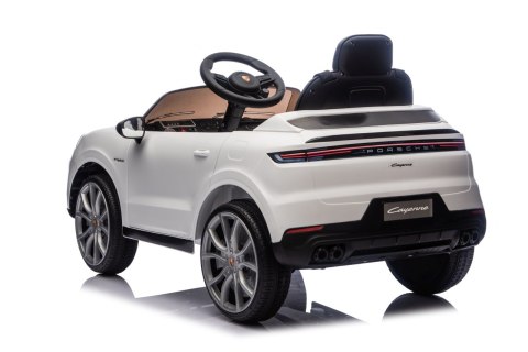 Auto samochód na akumulator  Porsche Cayenne Biały