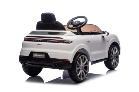 Auto samochód na akumulator  Porsche Cayenne Biały