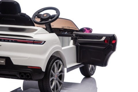 Auto samochód na akumulator  Porsche Cayenne Biały