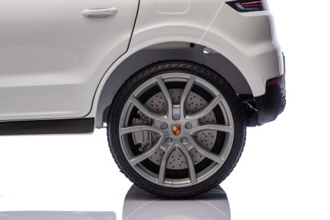 Auto samochód na akumulator  Porsche Cayenne Biały