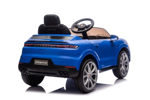 Auto samochód na akumulator  Porsche Cayenne Niebieski