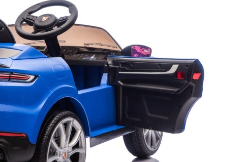 Auto samochód na akumulator  Porsche Cayenne Niebieski