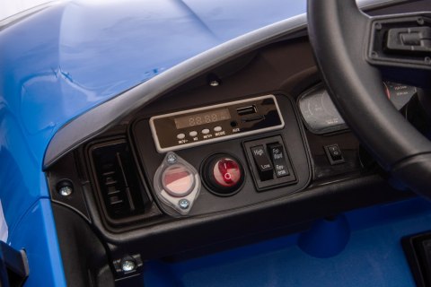 Auto samochód na akumulator  Porsche Cayenne Niebieski