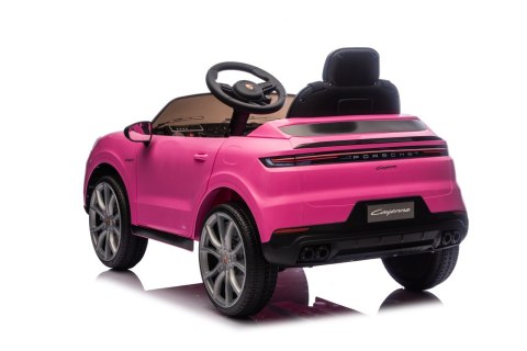 Auto samochód na akumulator  Porsche Cayenne Różowy