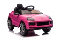Auto samochód na akumulator  Porsche Cayenne Różowy