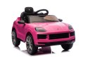 Auto samochód na akumulator  Porsche Cayenne Różowy