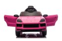 Auto samochód na akumulator  Porsche Cayenne Różowy