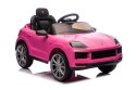 Auto samochód na akumulator  Porsche Cayenne Różowy