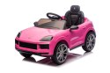 Auto samochód na akumulator  Porsche Cayenne Różowy