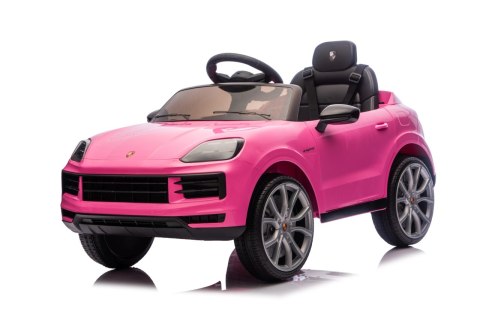 Auto samochód na akumulator  Porsche Cayenne Różowy